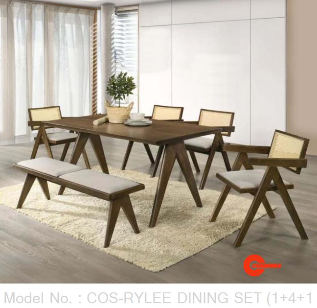COS-RYLEE DINING SET (1+4+1)